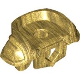 Gyöngyházarany Minifigura Páncél