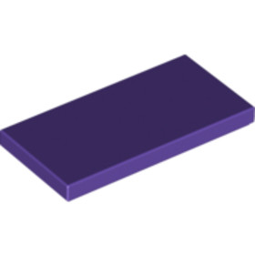 Sötétlila 2x4 Csempe
