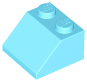 Közép azúr 2X2/45° Elem
