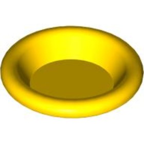 Sárga 3x3 Tál