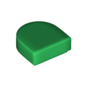 Zöld 1x1 Lekerekített Csempe