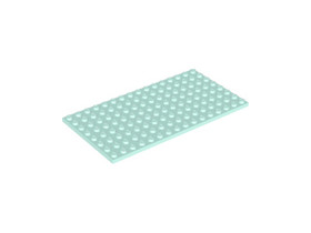 Halvány aqua 8 x 16 Lap