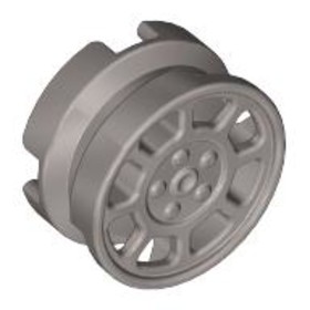 Mattezüst 8 Küllős Kerék - 11mm D. x 6mm