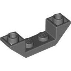 Sötét Kékes-szürke 1x4 Inverz Lejtő