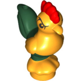 Halvány-narancssárga Csirke - Heihei