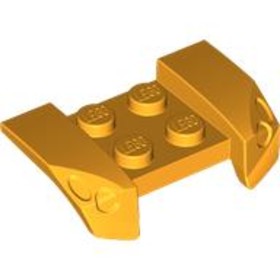 Élénk Világosnarancsszínű 2x4 Sárvédő