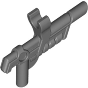 Sötét Kékesszürke Minifigura Puska