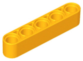 Fényes narancssárga 5M Technic Csatlakozó