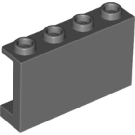 Sötét Kékesszürke 1X4X2 Fal Elem