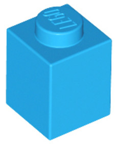 Sötét azúr 1X1X1 Kocka