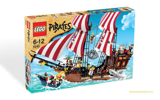 LEGO® Pirates 6243 - Pirates II. Kockaszakáll Hajója