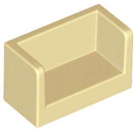 Bézs 1x2 Falelem