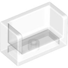 Átlátszó 1x2 Fal Elem