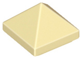 Homokszínű 45 fokos 1x2/3 piramis 