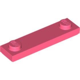 Korall 1x4 lapos elem 2 bütyökkel