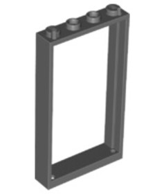 Sötét kékesszürke 1X4X6 Ablakkeret