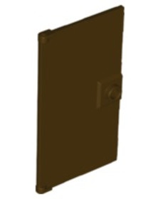 Sötétbarna 1X4X6 Ajtó