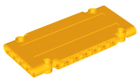 Fényes narancs 1 x 5 x 11 panel