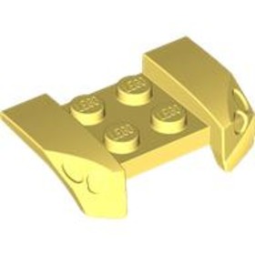 Élénk Világossárga 2x4 Sárvédő