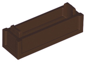 Sötétbarna 1 x 3 x 2/3 doboz