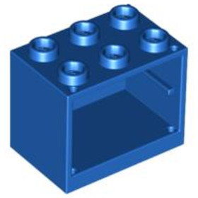 Kék 2X3X2 Szekrény Elem
