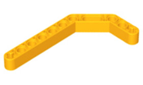 Fényes narancssárga 1x11.5 Technic emelőkar