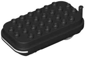Fekete Duplo Vonat Push & Go Motor