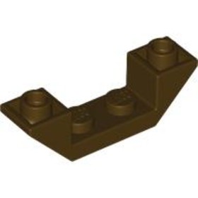 Sötétbarna 1x4 Inverz Lejtő