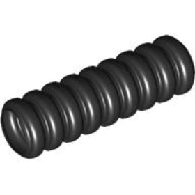 Fekete Bordázott Tömlő 7mm D. 3L / 2.4cm