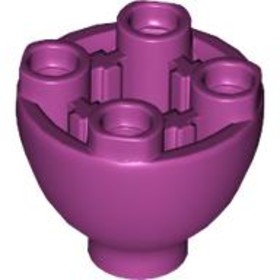 Magenta 2x2 Kerek Alsó Kupola