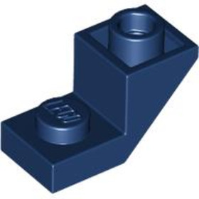 Sötét kék 1x 2 fordított lejtő 
