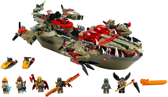 LEGO® Chima 70006 - Cragger parancsnoki hajója