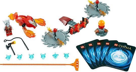 LEGO® Chima 70149 - Perzselő pengék
