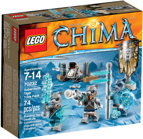 LEGO® Chima 70232 - A kardfogú tigris törzs csapata