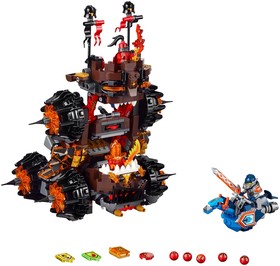 LEGO® NEXO KNIGHTS™ 70321 - Magmar tábornok végzetes ostromgépe