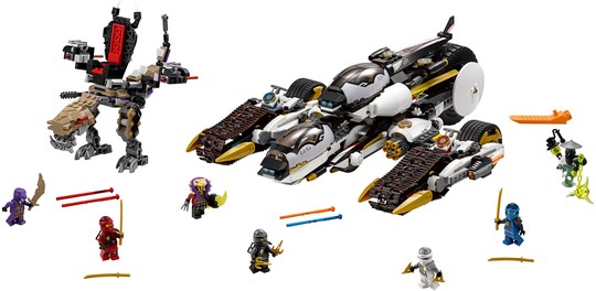LEGO® NINJAGO® 70595 - Ultra lopakodó támadó
