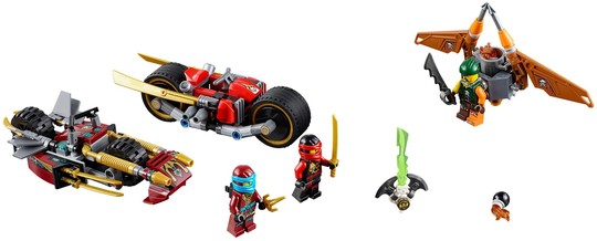 LEGO® NINJAGO® 70600 - Nindzsa motoros hajsza