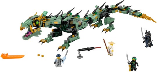 LEGO® NINJAGO® 70612 - Zöld nindzsa mechanikus sárkány