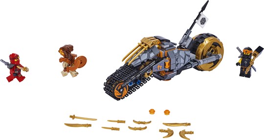 LEGO® NINJAGO® 70672 - Cole cross motorja