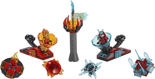 LEGO® NINJAGO® 70684 - Spinjitzu Csapás - Kai vs. Samurai