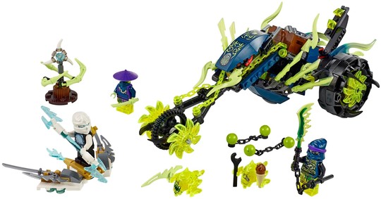 LEGO® NINJAGO® 70730 - Láncmotoros támadás
