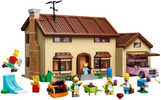 LEGO® Large Models 71006 - A Simpsons ház