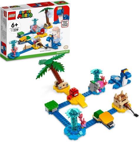 LEGO® Super Mario 71398 - Dorrie tengerpartja kiegészítő szett
