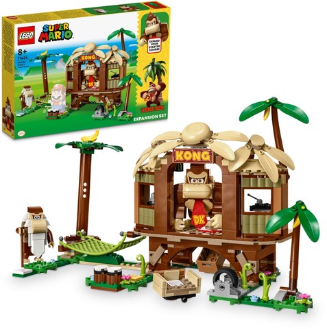 LEGO® Super Mario 71424 - Donkey Kong lombháza kiegészítő szett