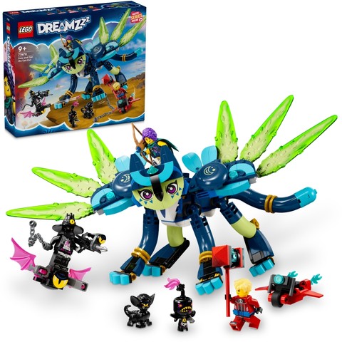 LEGO® DREAMZzz™ 71476 - Zoey és Zian a macska-bagoly