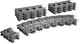 LEGO® City 7499 - Rugalmas sínek