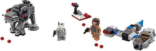 LEGO® Star Wars™ 75195 - Ski Speeder™ vs. Első Rendi Lépegető™ Microfighters