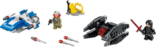 LEGO® Star Wars™ 75196 - A-szárnyú™ vs. TIE Silencer™ Microfighters
