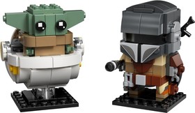 LEGO® BrickHeadz 75317 - A Mandalori™ és A Gyermek