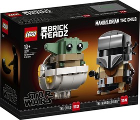 LEGO® BrickHeadz 75317 - A Mandalori™ és A Gyermek